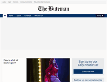 Tablet Screenshot of buteman.co.uk